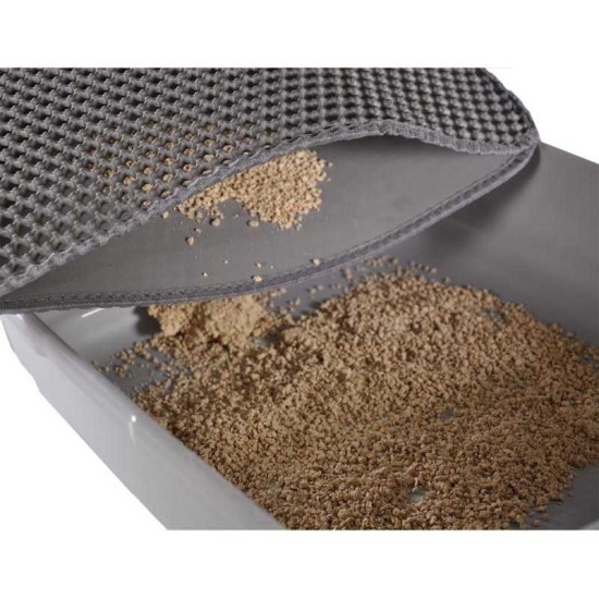 Dvigubas kilimėlis prie kačių tualeto 45x60cm