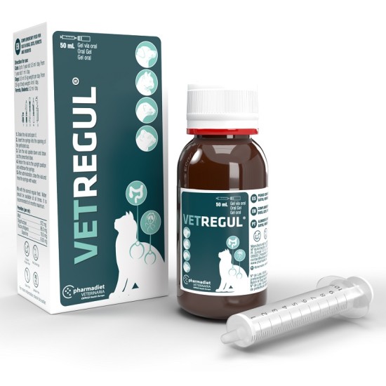 Vet Regul 50 ml šunims, katėms, šeškams ir graužikams Vet Regul 50 ml šunims, katėms, šeškams ir graužikams