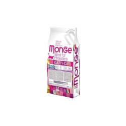 MONGE Sterilised Cat Rich in Chicken sausas pašaras katėms