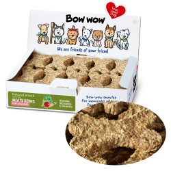 Skanėstai šunims BOW WOW Meaty bones su kiauliena ir kolagenu, 30 vnt. Skanėstai šunims BOW WOW Meaty bones su kiauliena ir kolagenu, 30 vnt.