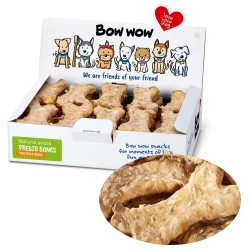 Skanėstai šunims BOW WOW Prebio bones su paukštiena ir juka, 30 vnt. Skanėstai šunims BOW WOW Prebio bones su paukštiena ir juka, 30 vnt.
