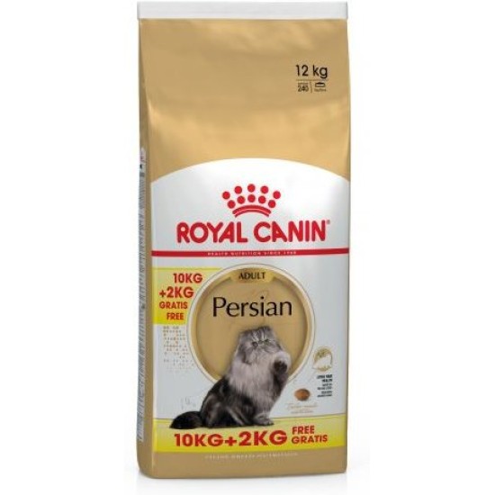 ROYAL CANIN Persian sausas pašaras katėms 10 + 2 kg nemokamai