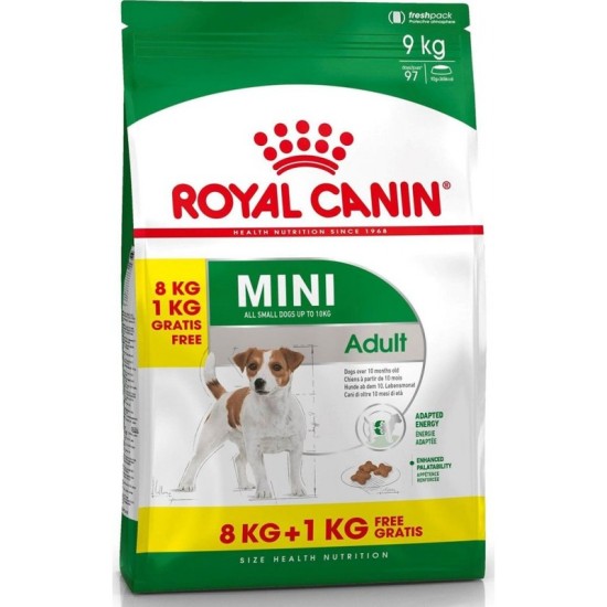 Royal Canin SHN Mini Adult 8kg + 1kg nemokamai