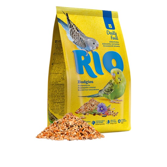 RIO kasdienis lesalas banguotosioms papūgėlėms RIO kasdienis lesalas banguotosioms papūgėlėms