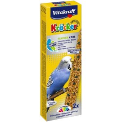 Kracker mauser banguotų papūgų gardėsiai nuo plunksnų kritimo