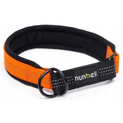 Smaugiantis brezentinis antkaklis, 32 - 41cm, Oranžinis Smaugiantis brezentinis antkaklis, 32 - 41cm, Oranžinis