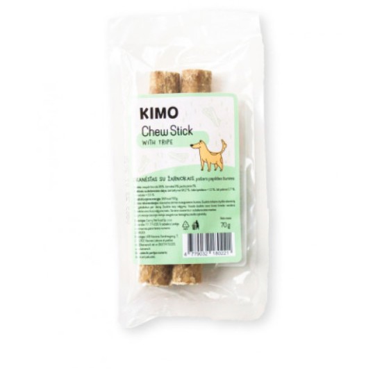 Kimo skanėstas-kaulas lazdelė su žarnokais