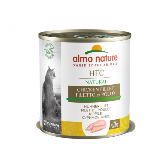 Almo Nature HFC Chicken filet šlapias maistas katėms Almo Nature HFC Chicken filet šlapias maistas katėms