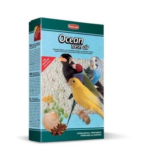Grandmix Ocean Fresh smėlis paukščiams su kriauklelėmis ir anyžių sėklomis Grandmix Ocean Fresh smėlis paukščiams su kriauklelėmis ir anyžių sėklomis