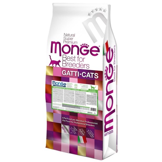 MONGE natural superpremium Monoprotein Rabbit sausas pašaras katėms MONGE natural superpremium Monoprotein Rabbit sausas pašaras katėms