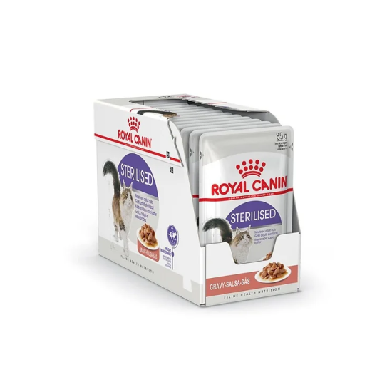 Royal Canin Sterilised in Souce šlapias maistas katėms
