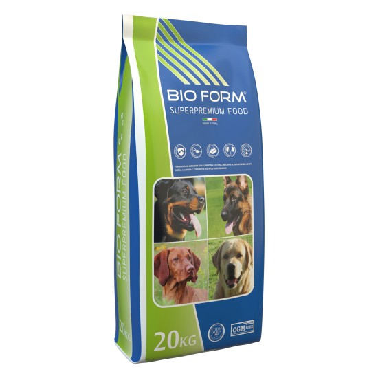 BIO FORM Best Quality Dog Adult Sport 25/20 sausas maistas suaugusiems šunims su vištiena