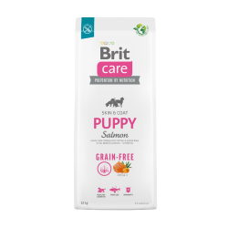 Brit Care Grain-free Puppy Salmon & Potato sausas maistas šunims 