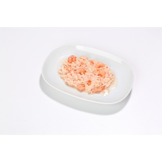 Almo Nature HFC Chicken with Shrimps konservai katėms su vištiena ir krevetėmis
