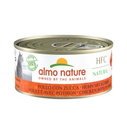 Almo Nature HFC Chicken with Pumpkin konservai katėms su vištena ir moliūgu 