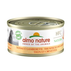 Almo Nature HFC Tuna with Shrimps konservai katėms su tunu ir krevetėmis