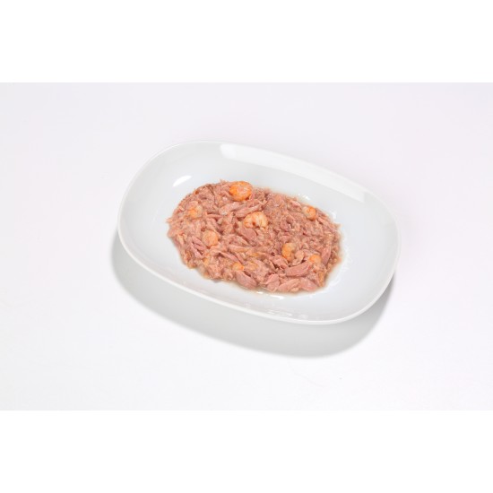 Almo Nature HFC Tuna with Shrimps konservai katėms su tunu ir krevetėmis
