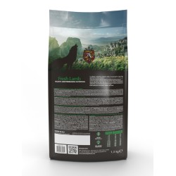 AMBROSIA Fresh Lamb vieno baltymo begrūdis sausas maistas šunims su ėriena