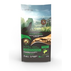 AMBROSIA Fresh Lamb vieno baltymo begrūdis sausas maistas šunims su ėriena