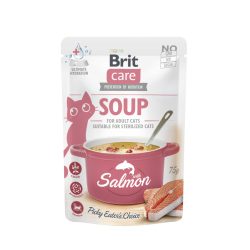 Brit Care Cat Soup Salmon sriuba su lašiša katėms