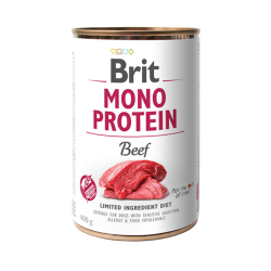 Brit Care Mono Protein Beef konservai šunims Brit Care Mono Protein Beef konservai šunims