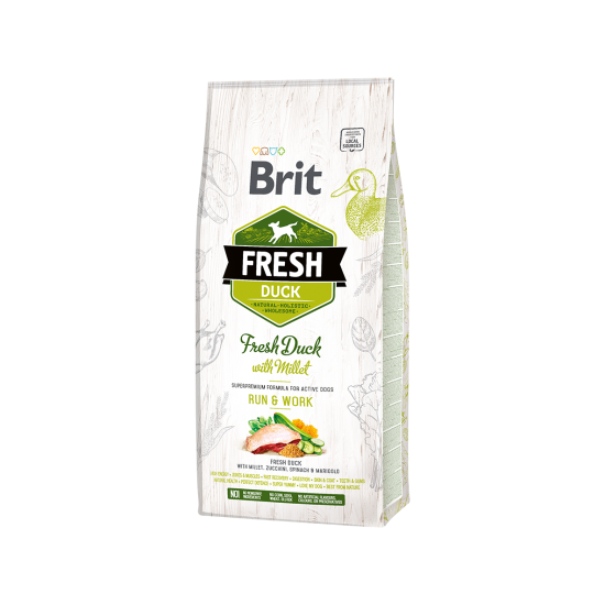 Brit Fresh Duck with Millet Active Run&Work Brit Fresh Duck with Millet Active Run&Work