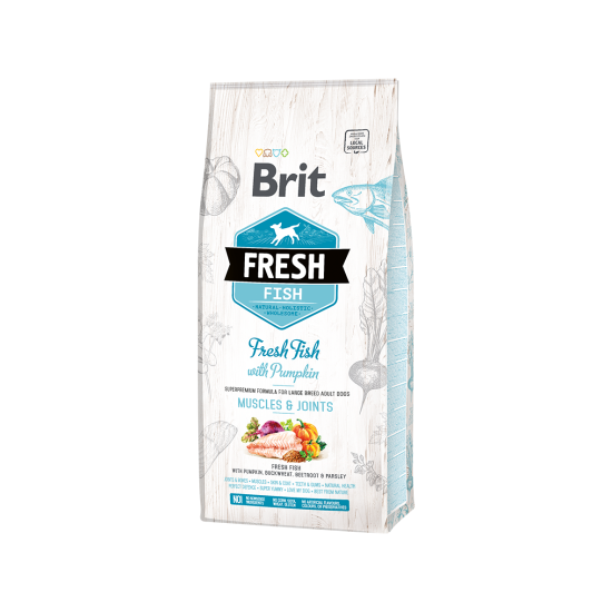 Brit Fresh Fish with Pumpkin Adult Large