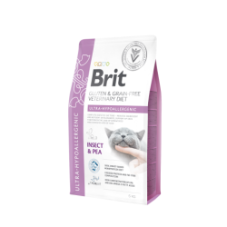 Brit GF Veterinary Diets Cat Ultra-Hypoallergenic sausas maistas katėms
