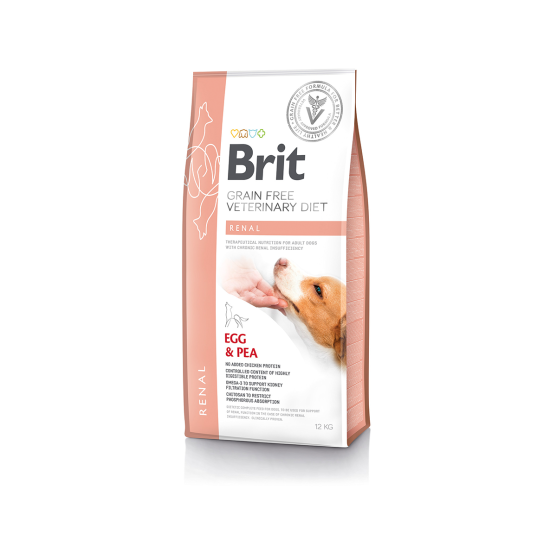 Brit GF Veterinary Diets Renal sausas maistas šunims