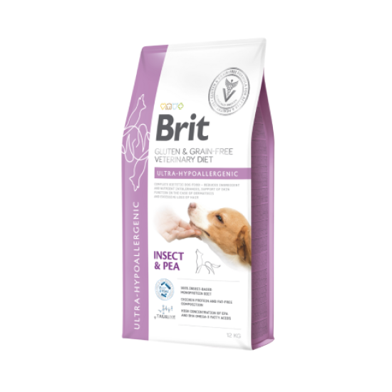 Brit GF Veterinary Diets Dog Ultra-Hypoallergenic sausas maistas šunims