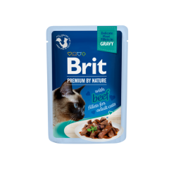 Brit Premium Cat Delicate Beef in Gravy konservai katėms Brit Premium Cat Delicate Beef in Gravy konservai katėms