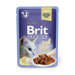 Brit Premium Cat Delicate Beef in Jelly konservai katėms Brit Premium Cat Delicate Beef in Jelly konservai katėms