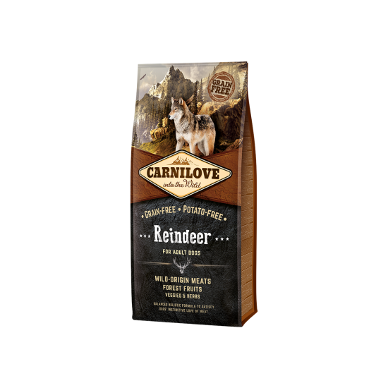 Carnilove Reindeer for Adult sausas pašaras šunims