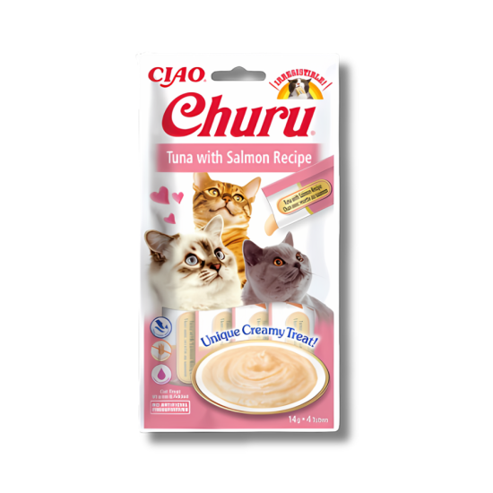 Churu Cat skanėstas Tuna Salmon Churu Cat skanėstas Tuna Salmon