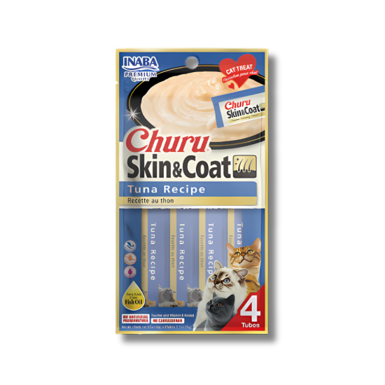 Churu Cat skanėstas Skin&Coat Tuna Churu Cat skanėstas Skin&Coat Tuna
