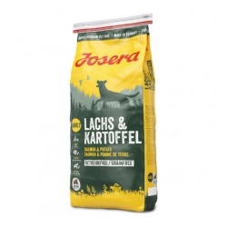JOSERA Salmon & Potato sausas pašaras šunims su lašiša ir bulvėmis JOSERA Salmon & Potato sausas pašaras šunims su lašiša ir bulvėmis
