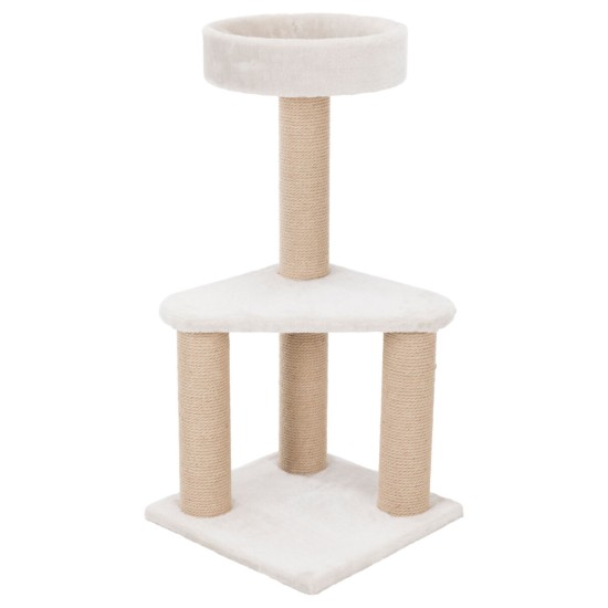 Kačių draskyklė Trixie Ivan, 39 cm x 39 cm x 82 cm, šviesiai pilkos spalvos