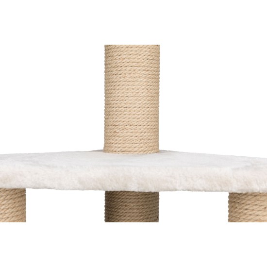 Kačių draskyklė Trixie Ivan, 39 cm x 39 cm x 82 cm, šviesiai pilkos spalvos