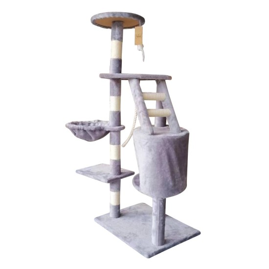 KATIDO Kačių draskyklė 5 lygiai, pilkai mėlynas