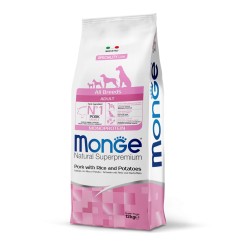 Monge Dry Dog Spec. Line - All Breeds Adult Pork, rice & potatoes sausas maistas šunims