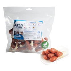 Skanėstas šunims JUKO Snacks Rabbit Leg su triušiena, 500 g Skanėstas šunims JUKO Snacks Rabbit Leg su triušiena, 500 g