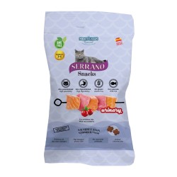 Skanėstai katėms Serrano Snack Cat Urinary Salmon & Tuna su lašiša ir tunu, 50 g