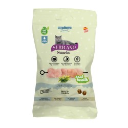 Skanėstai katėms Serrano Snack Cat Oral Care Chicken su vištiena, 50 g Skanėstai katėms Serrano Snack Cat Oral Care Chicken su vištiena, 50 g
