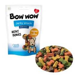Skanėstai šunims BOW WOW Jerky snack mini bones, 80 g Skanėstai šunims BOW WOW Jerky snack mini bones, 80 g