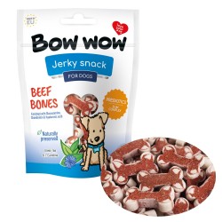Skanėstai šunims BOW WOW Jerky snack su jautiena, 80 g Skanėstai šunims BOW WOW Jerky snack su jautiena, 80 g
