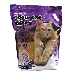 SMARTY TOFU Cat Litter kraikas su levandų ekstraktu, 12 l