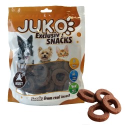 Skanėstai šunims JUKO Exclusive Snacks su vabzdžiais, 250 g