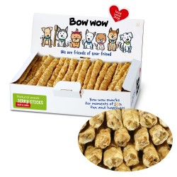 Skanėstai šunims BOW WOW Jerky snack iš jautienos ir plaučių, 50 vnt Skanėstai šunims BOW WOW Jerky snack iš jautienos ir plaučių, 50 vnt