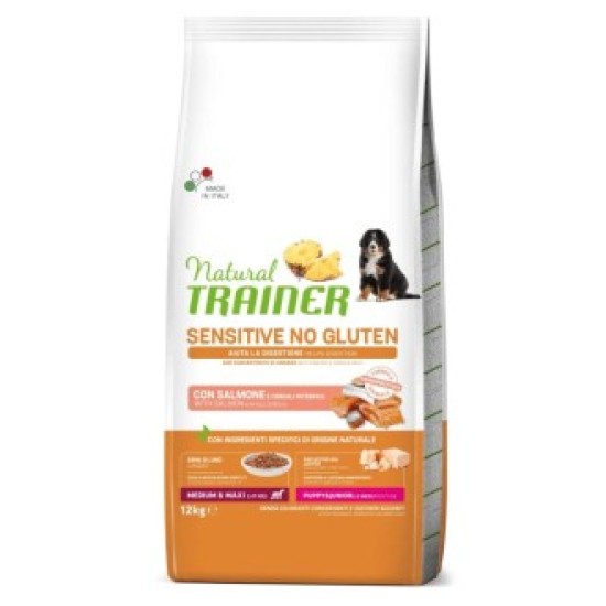 Natural Trainer Sensitive Medium/Maxi Puppy Salmon
