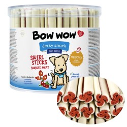 Skanėstai šunims BOW WOW Jerky snack citrinos skonio, 55 vnt Skanėstai šunims BOW WOW Jerky snack citrinos skonio, 55 vnt